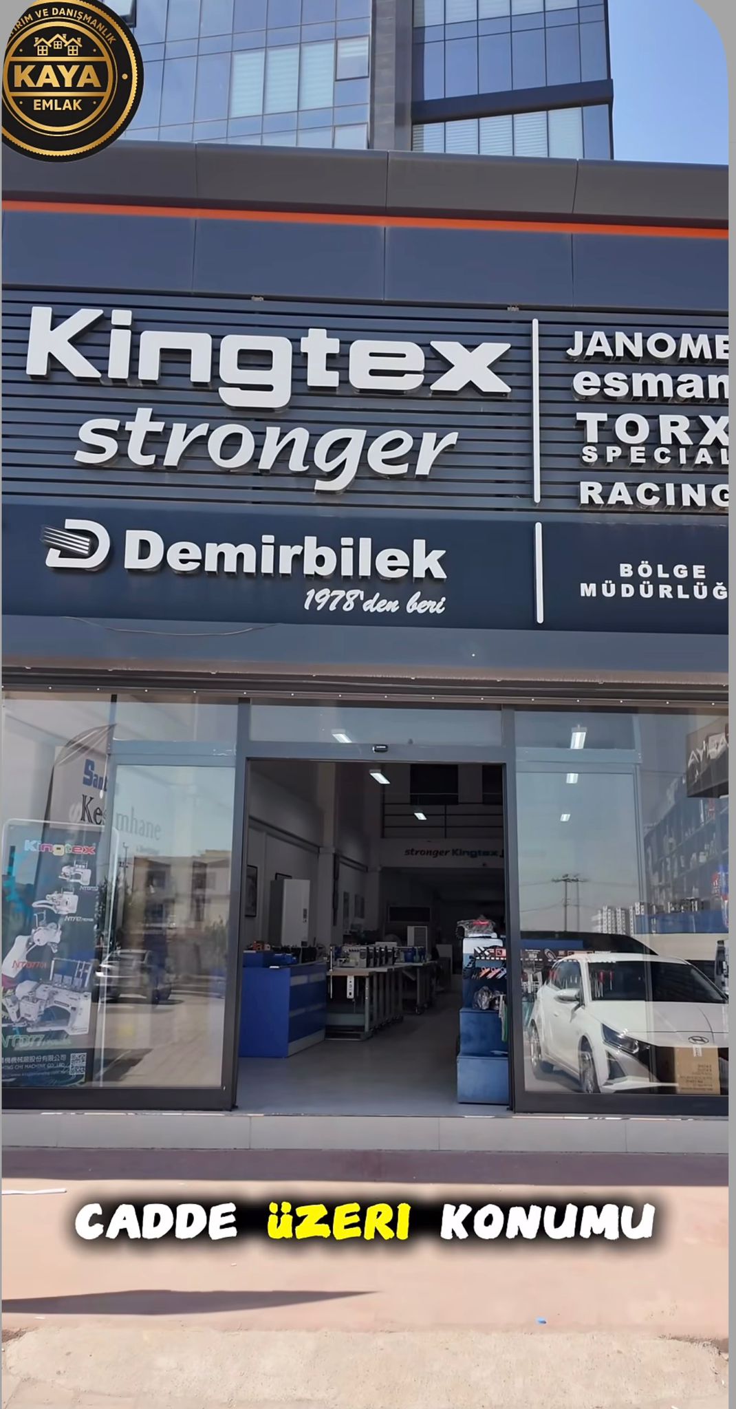 KAYA EMLAKTAN KİRALIK BÜRO